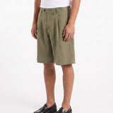 SHORTS IN LINO GREEN - Benevierre