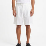 SHORTS IN LINO WHITE - Benevierre