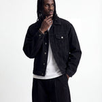 SKYLINE DENIM JACKET BLACK - Benevierre