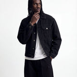 SKYLINE DENIM JACKET BLACK - Benevierre