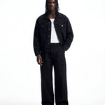 SKYLINE DENIM JACKET BLACK - Benevierre