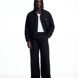 SKYLINE DENIM JACKET BLACK - Benevierre