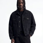 SKYLINE DENIM JACKET BLACK - Benevierre
