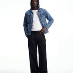 SKYLINE DENIM JACKET LIGHT BLUE - Benevierre
