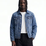 SKYLINE DENIM JACKET LIGHT BLUE - Benevierre