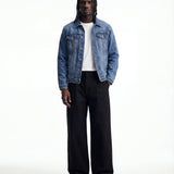 SKYLINE DENIM JACKET LIGHT BLUE - Benevierre