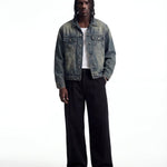 SKYLINE DENIM JACKET RAW - Benevierre