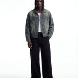 SKYLINE DENIM JACKET RAW - Benevierre