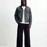 SKYLINE DENIM JACKET RAW - Benevierre
