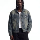 SKYLINE DENIM JACKET RAW - Benevierre