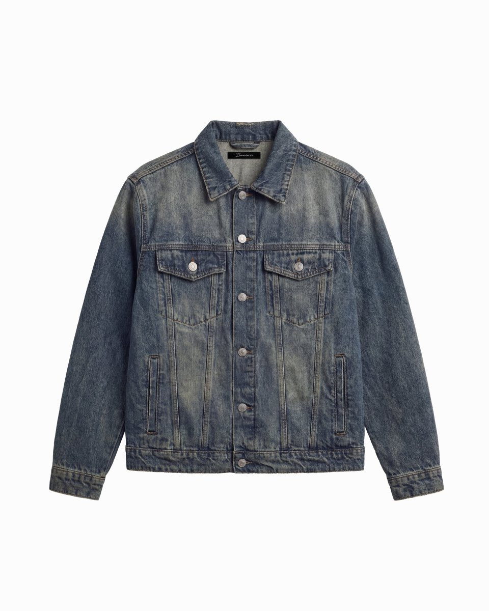 SKYLINE DENIM JACKET RAW - Benevierre
