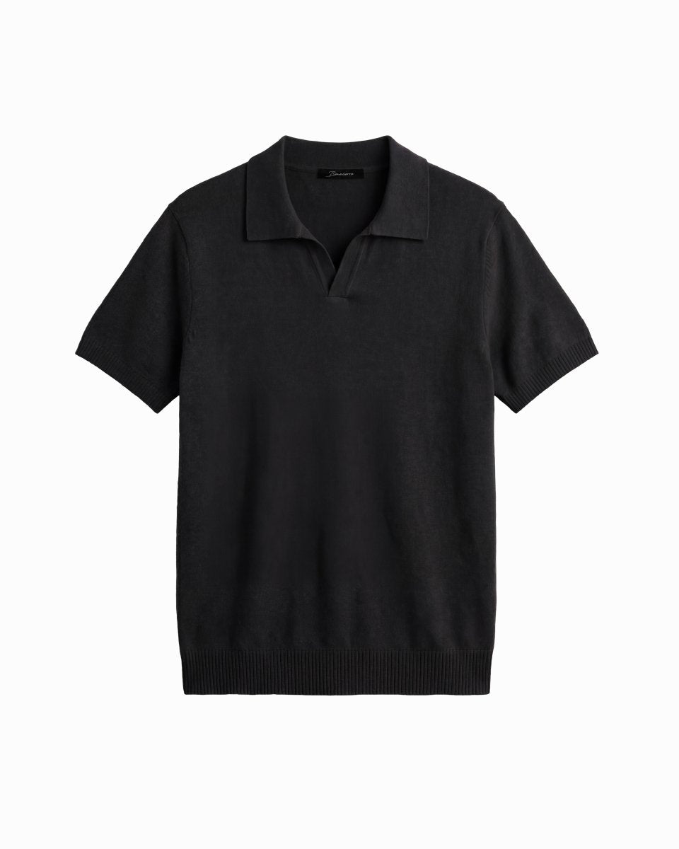 SOFTLINE TEE BLACK - Benevierre