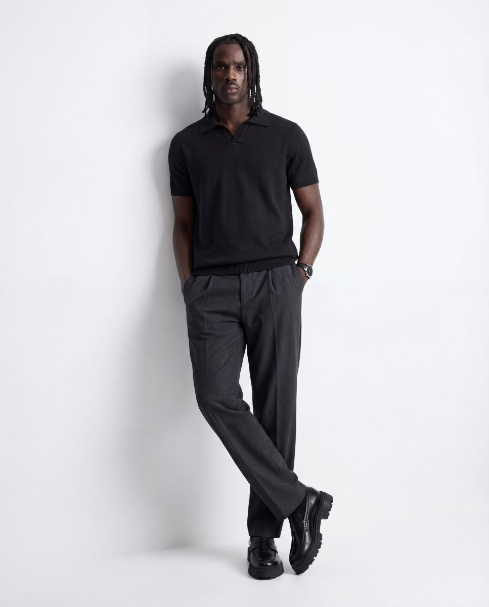 SOFTLINE TEE BLACK - Benevierre