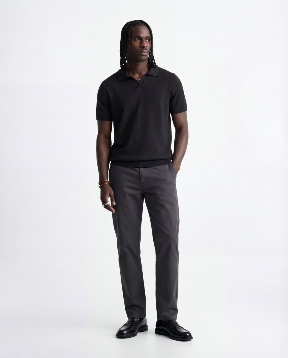 SOFTLINE TEE BLACK - Benevierre