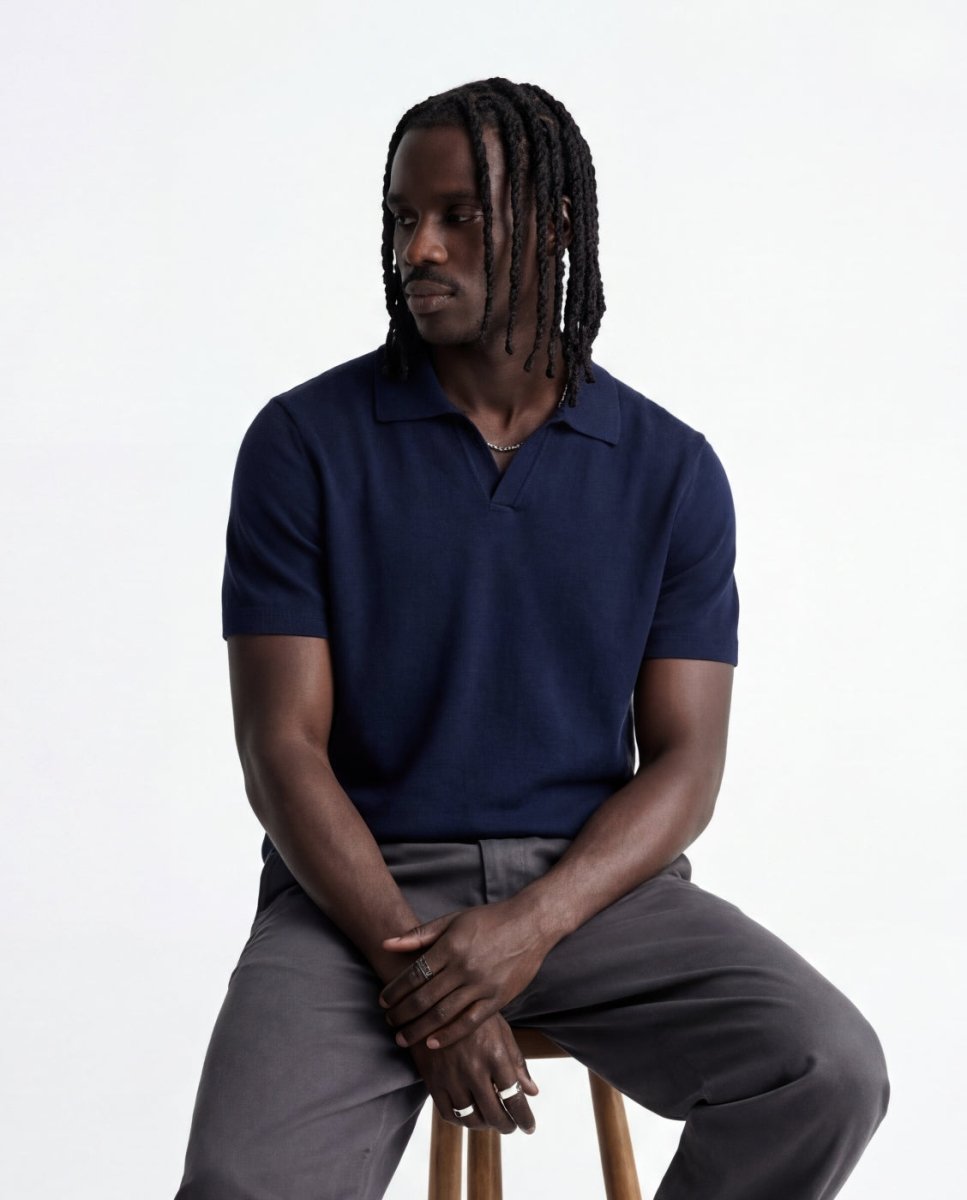 SOFTLINE TEE BLUE - Benevierre