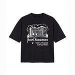 'SORRENTO' BLACK TEE - Benevierre