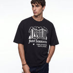 'SORRENTO' BLACK TEE - Benevierre