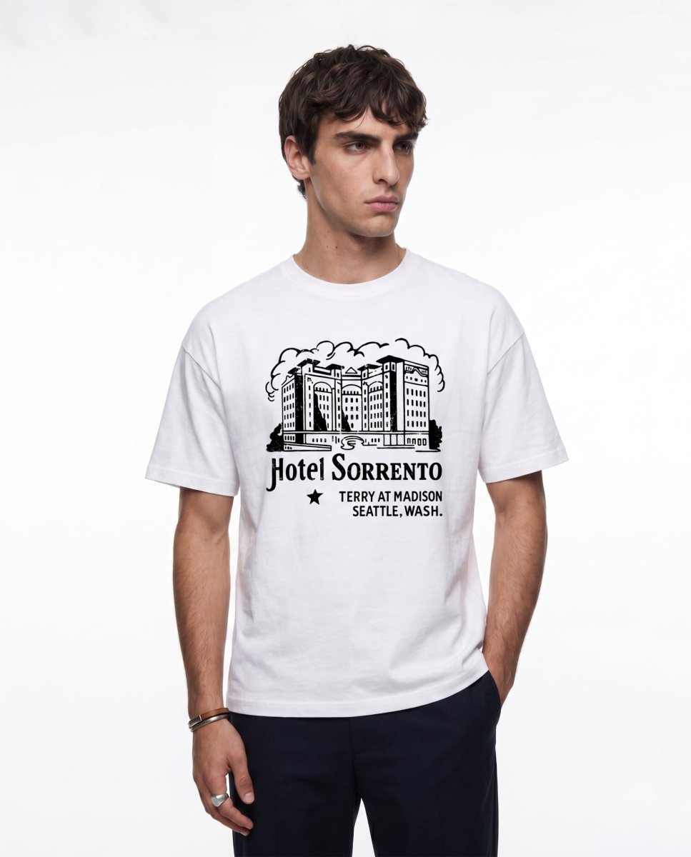 'SORRENTO' WHITE TEE - Benevierre
