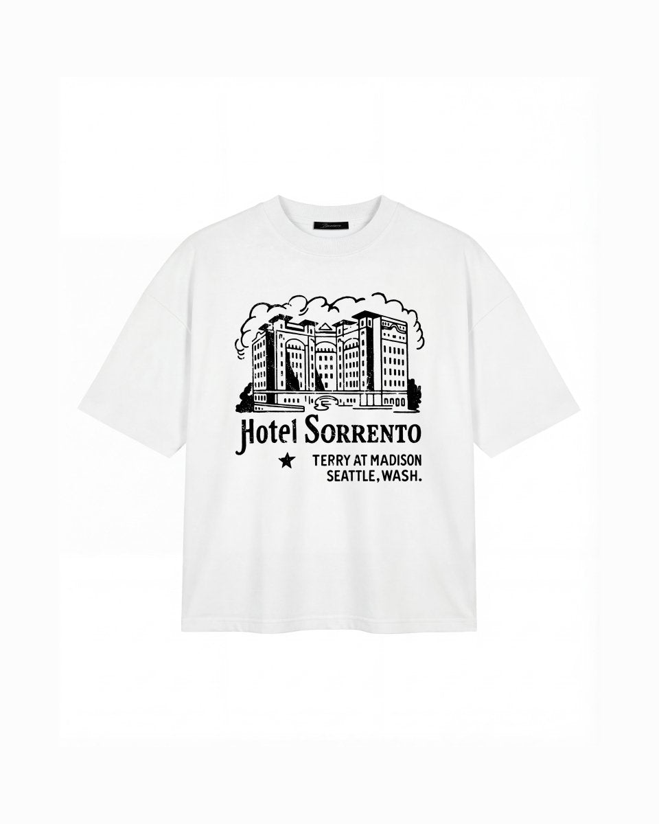 'SORRENTO' WHITE TEE - Benevierre