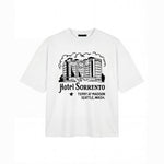 'SORRENTO' WHITE TEE - Benevierre