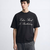 'ST. BARTHELEMY' BLACK TEE - Benevierre