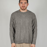 SWEATER TRACE DARK BEIGE