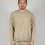 SWEATER TRACE BEIGE
