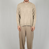 SWEATER TRACE BEIGE