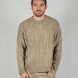 SWEATER TRACE BEIGE