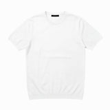 T - SHIRT IN MAGLIA DI VISCOSA BIANCA - Benevierre