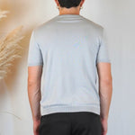 T - SHIRT IN MAGLIA GRIGIA - Benevierre