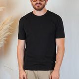 T - SHIRT IN MAGLIA NERA - Benevierre