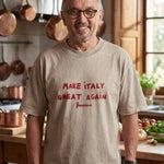 T - SHIRT SAND MAKE ITALY GREAT AGAIN - Benevierre