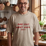 T - SHIRT SAND MAKE ITALY GREAT AGAIN - Benevierre