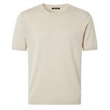 T-SHIRT IN MAGLIA BEIGE