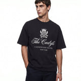 'THE CARLYLE' BLACK TEE - Benevierre
