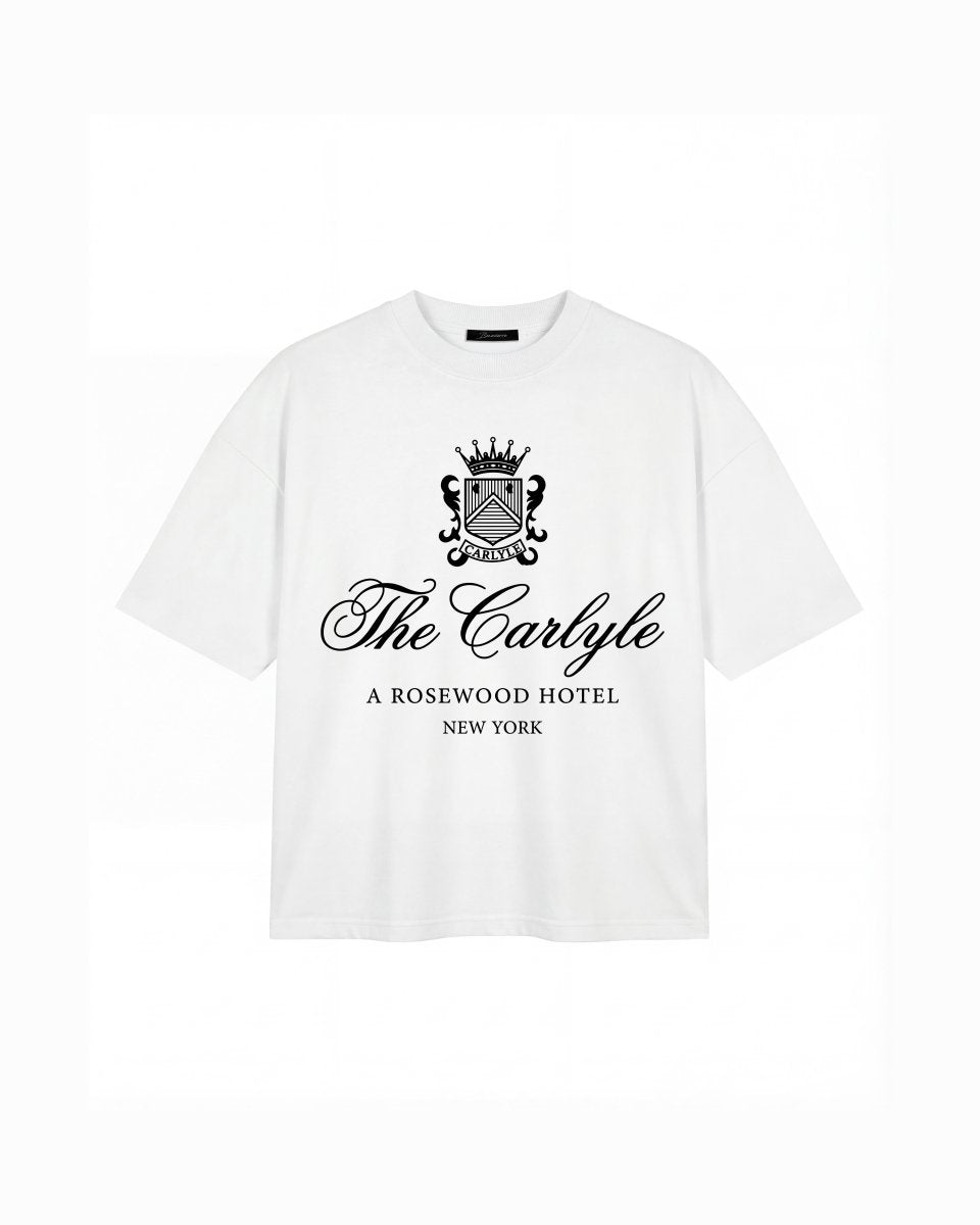 'THE CARLYLE' WHITE TEE - Benevierre