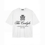 'THE CARLYLE' WHITE TEE - Benevierre