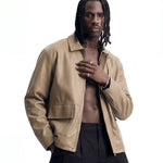 URBAN LEATHER JACKET SAND - Benevierre