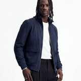 VELVET SKY JACKET BLUE - Benevierre
