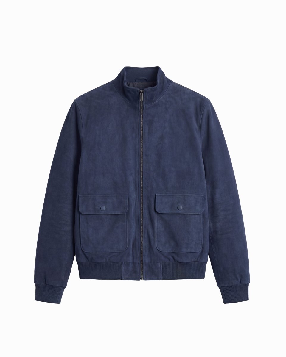 VELVET SKY JACKET BLUE - Benevierre