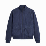 VELVET SKY JACKET BLUE - Benevierre