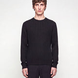 VERTICAL KNIT BLACK - Benevierre