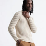 VERTICAL KNIT CREWNECK - Benevierre