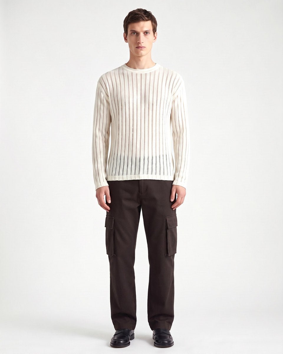 VERTICAL KNIT NATURALE - Benevierre