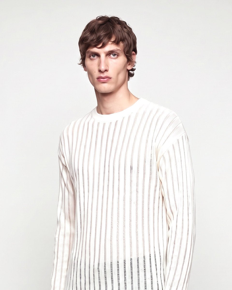 VERTICAL KNIT NATURALE - Benevierre