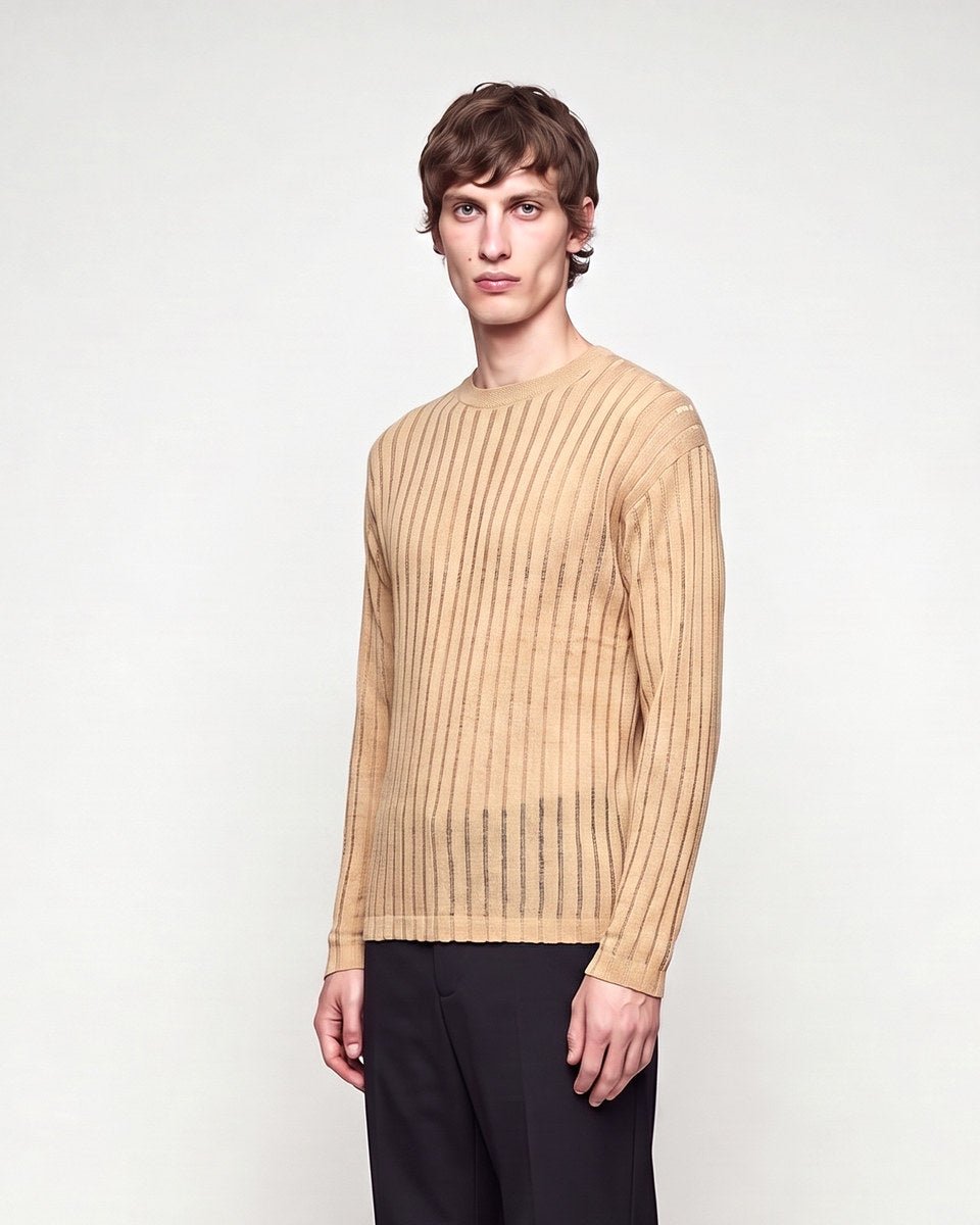 VERTICAL KNIT SAND - Benevierre