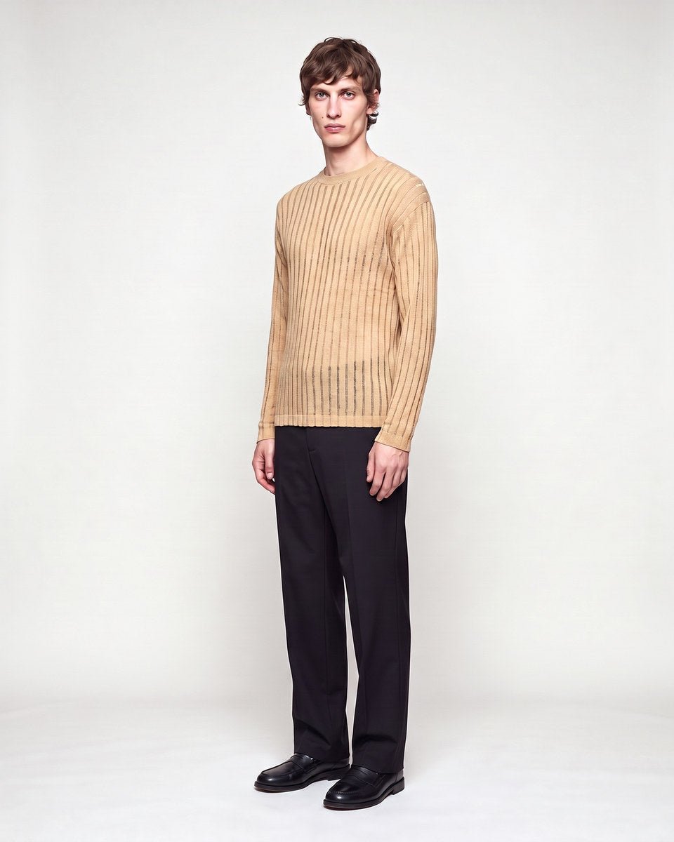 VERTICAL KNIT SAND - Benevierre