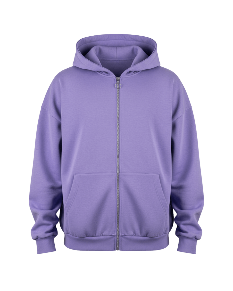 VIOLET ZIP HOODIE - Benevierre