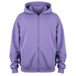VIOLET ZIP HOODIE - Benevierre